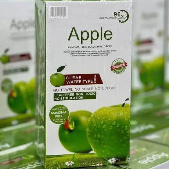 APPLE Ammonia-Free Hair Cream (NO TOWEL NO SCALP NO COLLAR)